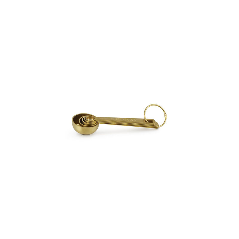 Gold 5-Piece Measuring Spoon Set - Image 4