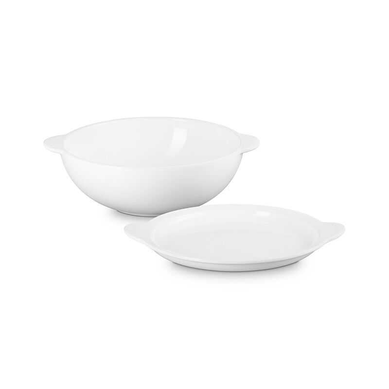 Signature Round Multifunction Baking Dish with Platter Lid - Image 4