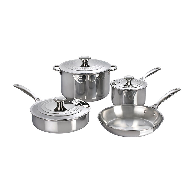 Signature Stainless Steel 7-Piece Cookware Set - Image 2