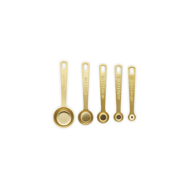 Gold 5-Piece Measuring Spoon Set - Image 2