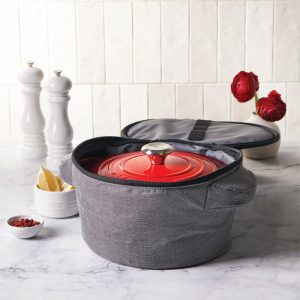 Round Dutch Oven Tote Bag
