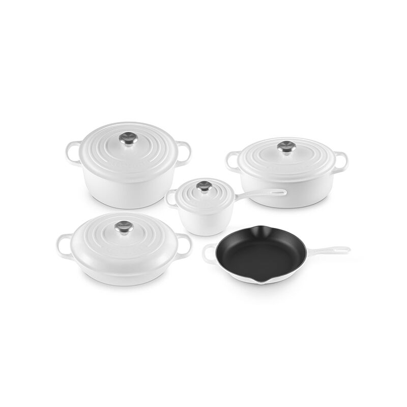 Signature Enameled Cast Iron 9-Piece Cookware Set - Image 2