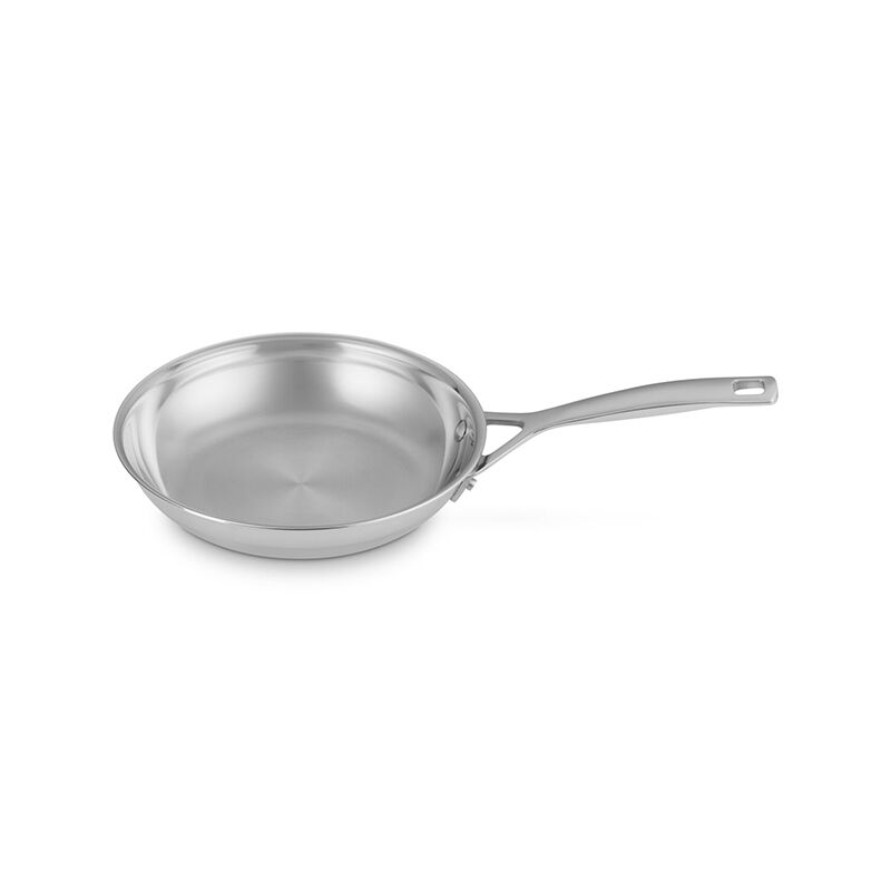 Classic Stainless Steel Round Frying Pan - Image 4