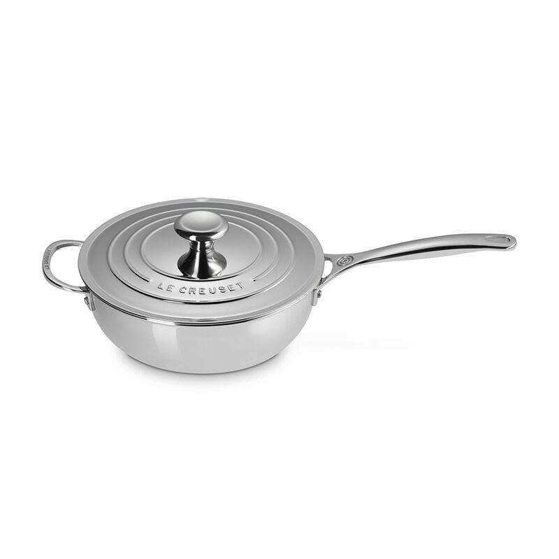 Signature Stainless Steel Non-stick Saucier Pan - Image 2