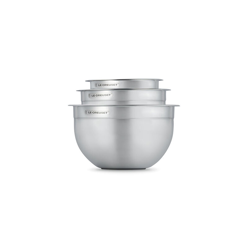 Stainless Steel Mixing Bowls with Lids, Set of 3 - Image 5