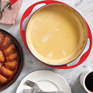 Traditional Round Tarte Tatin Dish