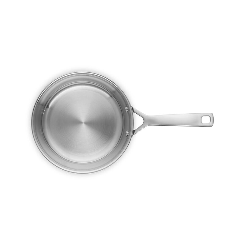 Classic Stainless Steel Round Frying Pan - Image 6