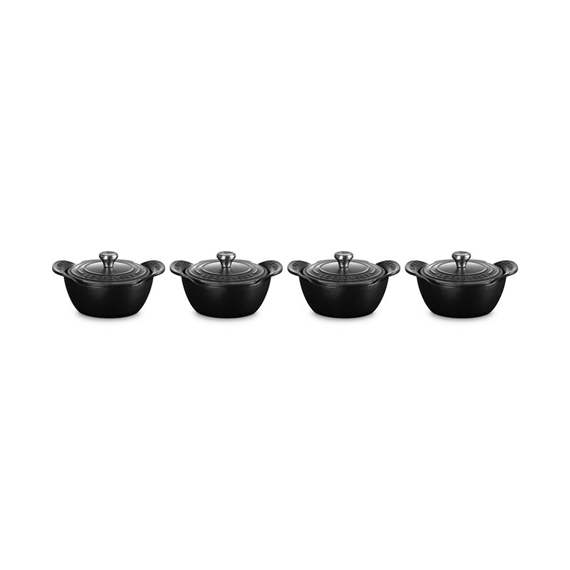 Gourmand Collection Cocotte with Lid, Set of 4 - Image 2
