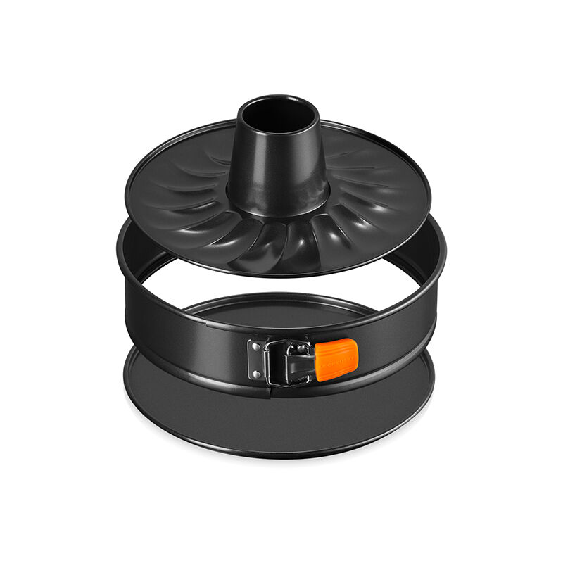 Non-stick Metal Bakeware Fluted Springform Pan with Funnel - Image 3